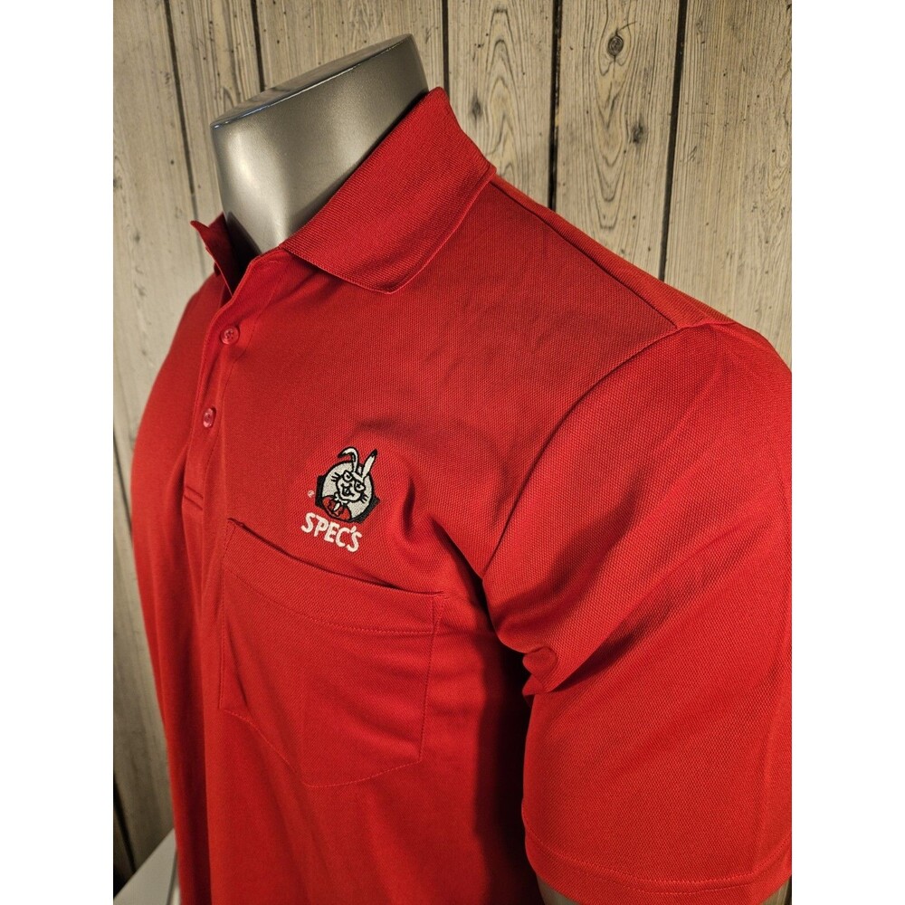 Spec's Liquor Store Polo Shirt Men's XL Red Employee Core 365 Short Sleeve #3